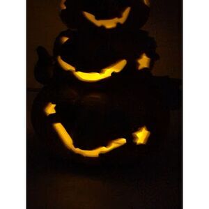 Stacked Halloween Pumpkin Decoration ~Vintage~